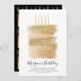 Geburtstagskuchen einladen Mädchen, 5. Geburtstag Einladung