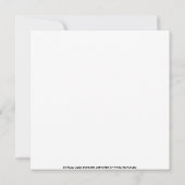 Geburtstagskuchen - Einladungen (Rückseite)