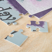 Geburtstagskuchen-Geburtstagskarten Puzzle (Seite)