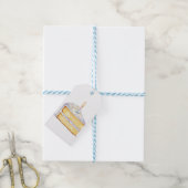 Geburtstagskuchen-Geschenk-Tag Geschenkanhänger (Mit Garn)
