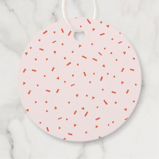 Geburtstagskuchen Geschenkanhänger (Rückseite)