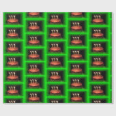 Geburtstagskuchen Geschenkpapier (Flach)