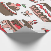 Geburtstagskuchen Geschenkpapier (Ecke)