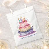 Geburtstagskuchen Geschenktütchen (Ausgeschnitten)