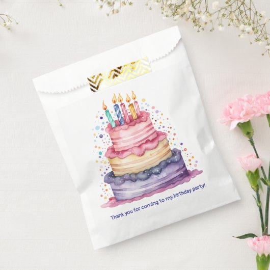 Geburtstagskuchen Geschenktütchen (Versiegelt)