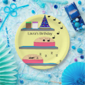 Geburtstagskuchen Gewartet Mattiert Pappteller (Party)