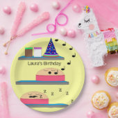 Geburtstagskuchen Gewartet Mattiert Pappteller (Party)