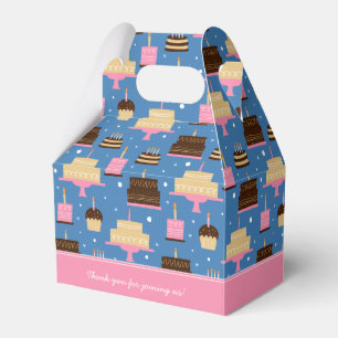 Geburtstagskuchen Individuelle Name + Gruß Geschenkschachtel