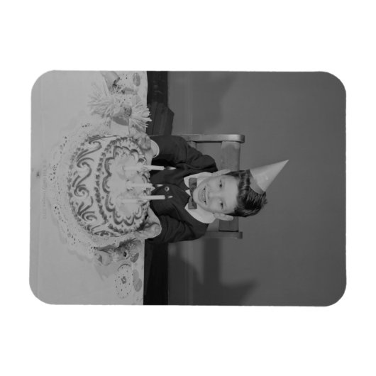 Geburtstagskuchen Magnet (Horizontal)