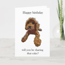 Geburtstagskuchen - mit Rebel Rupert Karte