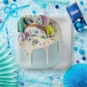 Geburtstagskuchen Pappteller (Party)