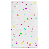 Geburtstagskuchen Party Geschenktasche Kleine Geschenktüte (Rückseite)