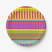 Geburtstagskuchen-Party Pappteller (Vorderseite)