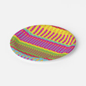 Geburtstagskuchen-Party Pappteller (Schrägansicht)