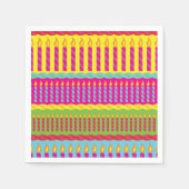 Geburtstagskuchen-Party Serviette (Vorderseite)