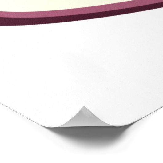 Geburtstagskuchen Poster (Ecke)