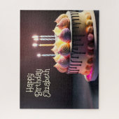 Geburtstagskuchen Puzzle (Vertikal)