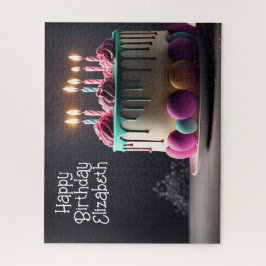 Geburtstagskuchen Puzzle