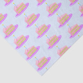 Geburtstagskuchen Seidenpapier (Ausschnitt)