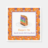 Geburtstagskuchen Serviette (Vorderseite)