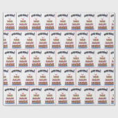 Geburtstagskuchen-Spaß Geschenkpapier (Flach)