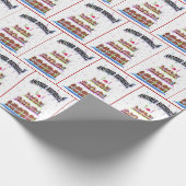 Geburtstagskuchen-Spaß Geschenkpapier (Ecke)