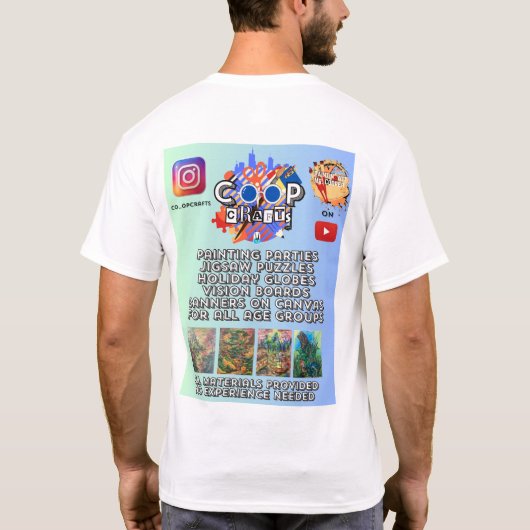 Geburtstagskuchen-T - Shirt (Rückseite)