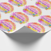 Geburtstagskuchtpapier - HAMbWG Geschenkpapier (Ecke)