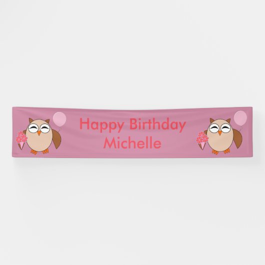 Geburtstagskugel Custom Banner (Horizontal)