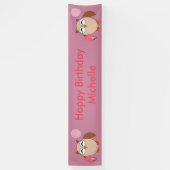 Geburtstagskugel Custom Banner (Vertikal)