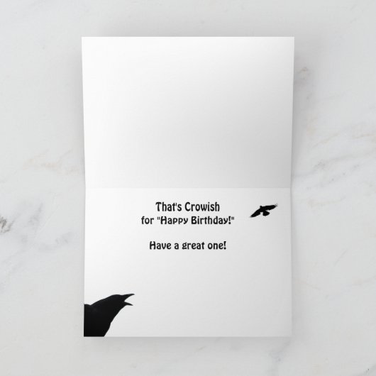 Geburtstagskugel Karte (Innenseite)