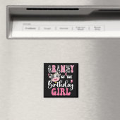 Geburtstagskuh der Geburtstagskinder 1. Geburtstag Magnet (In Situ (Geschirrspüler))