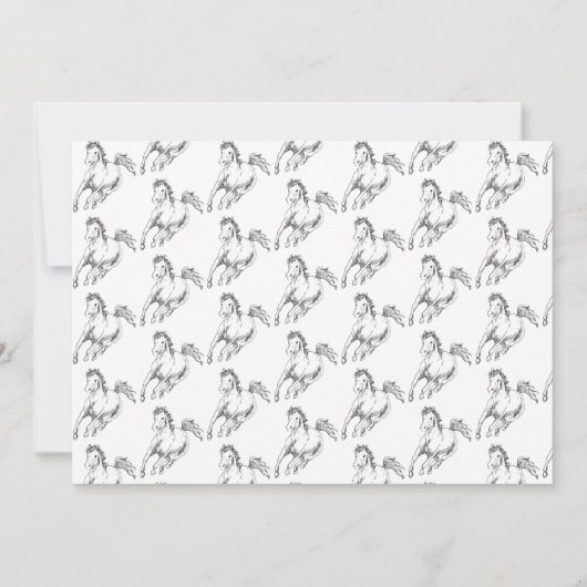 Geburtstagskuhmädchen Einladung (Rückseite)