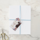 Geburtstagskuhmädchen Geschenkanhänger (Mit Garn)