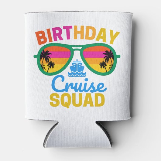 Geburtstagskuke Dosenkühler (Vorderseite)