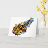 Geburtstagskuke Karte (Gelbe Blume)