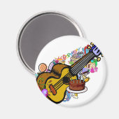 Geburtstagskuke Magnet (Vorderseite/Rückseite)