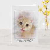 Geburtstagsküken Karte (Gelbe Blume)