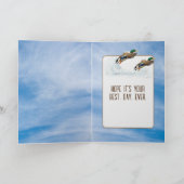 Geburtstagsküken mit Namen Karte (Innenseite)