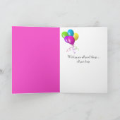 Geburtstagskulpturen für den Freund Karte (Innenseite)