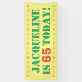 Geburtstagskündigung Banner (Vertikal)