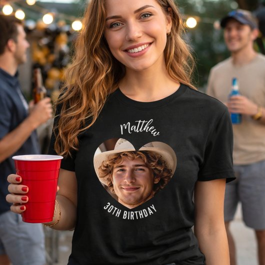 Geburtstagskünstlerin Foto Tri-Blend Shirt