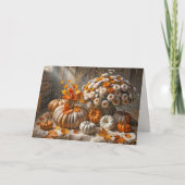 Geburtstagskürbis Karte (Vorderseite)