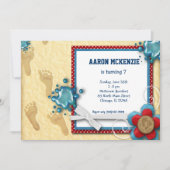 Geburtstagskurse Einladung (Vorderseite)