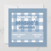 Geburtstagsladen Einladung (Vorderseite)