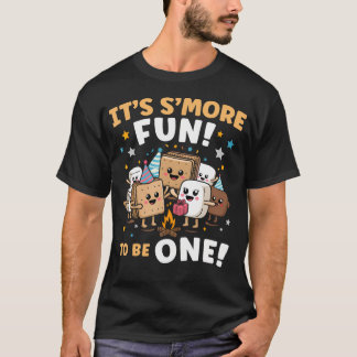 Geburtstagslagerfeuer Marshmallow Es Ist Mehr Spaß T-Shirt