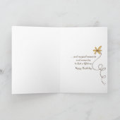 Geburtstagsleere unter Weidenbäumen Karte (Innenseite)