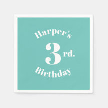 Geburtstagslicht aquamariner Individuelle Name und