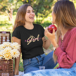 Geburtstagsmädagogik & Kronen, einfach, modern Tri-Blend Shirt