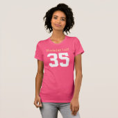 Geburtstagsmädchen 35 T-Shirt (Vorne ganz)